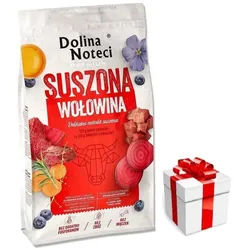 DOLINA NOTECI Premium Rindfleisch - Trockenfutter für Hunde 9kg + Überraschung für den Hund