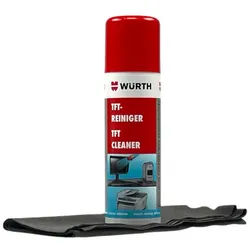 Würth TFT/LCD-Reiniger Spezialreiniger für empfindliche Oberflächen 200 ml inkl. Reinigungstuch