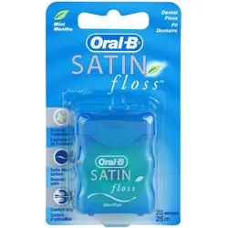 Oral-B Satin Floss Zahnseide Geschmack Menthol 25 m
