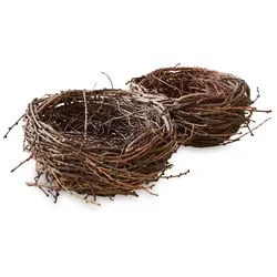 Mirabeau Dekoobjekt Deko-Nest 2er Set Libers braun braun