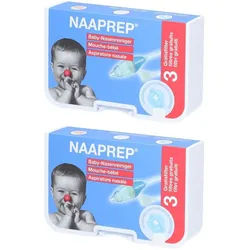 Naaprep Nasenreiniger für Babys inkl. 3 Filter ergonomisch & weich