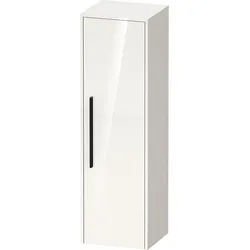 Duravit D-Code Halbhochschrank DC1338RBD220000 Griffe Diamantschwarz, Weiß Hochglanz, 400x1320x36 mm