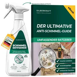 Silberkraft Schimmelentferner mit E-Book Spray 500 ml