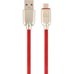 Gembird CC-USB2R-AMMBM-1M-R USB Kabel USB 2.0 USB A Micro-USB B Rot (1 m, USB 2.0), USB Kabel