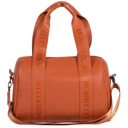 Childhome Wickeltasche , Braun , Kunststoff , Lederoptik , 38x21x27 cm , Baby on Tour, Kinderwagen, Wickeltaschen & Wickelrucksäcke