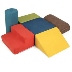 Costway Schaumstoffblock Farbig (6-teilig) , Multicolor , Textil , 40x25x50 cm , Spielzeug, Lernspiele
