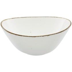 Ritzenhoff Breker Schale , Creme , Keramik , Uni , oval , 16.5x19 cm , Geschirr, Schalen & Schüsseln, Keramikschalen