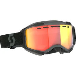 Scott Fury Schwarze Ski Brille, rot für Männer
