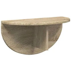 vidaXL Wandregal 48 x 24 x 24 cm Wandregal Sonoma-Eiche 38x19x19 cm Spanplatte beige