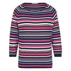 Le pull à manches longues 100 % coton SUPIMA Peter Hahn multicolore