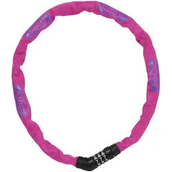 Abus 4804C/75 PK / Steel-o-chain pink 75 cm