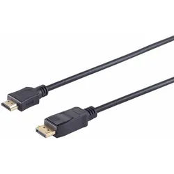 S-IMPULS DisplayPort 1.2 Adapterkabel HDMI-A 4K 3m