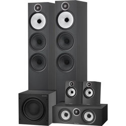 Bowers & Wilkins HTM6 S3 + 603 S3 (Paar) + 606 S3 (Paar) + ASW610 Schwarz