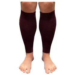 wobera Angora Wadenwärmer 45% 1 P weinrot Unisex