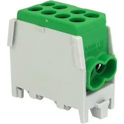 Hauptleitungsklemme Abzweigklemme HLAK 25-1/2 M2 grün Klemmblock Verteilerklemme 1P 1,5-25 mm2 1,5-16mm2 Pollmann 208 2080138