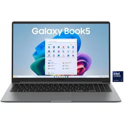 SAMSUNG Notebook "Galaxy Book5 (NP750X) 15,6'' Ultra 7 16GB/512GB", grau, 16 GB RAM 512 GB SSD, Ultra 7, Microsoft Windows 11 Home, Notebooks