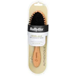 BaByliss® Pneumatische Holzbürste mit 100 % Wildschweinborsten
