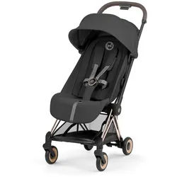 cybex Platinum Buggy , Schwarz , Textil , 44x105x79 cm , Ce , Feststellbremse, 5-Punkte-Gurt, mit Tragegriff, Einhand-Faltmechanismus , Baby on Tour, Kinderwagen, Buggys