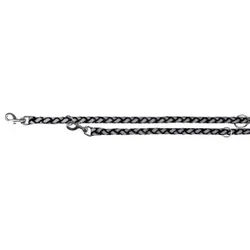 Cavo reflektierende Hundeleine schwarz (200 cm) 200 cm x 18 mm