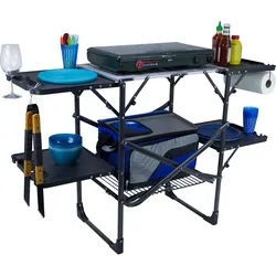 GCI Slim-fold Cook Station black chrome