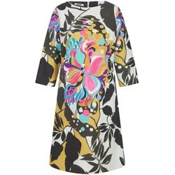 Jersey-Kleid 3/4-Arm Paganne multicolor