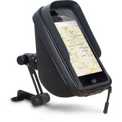 SMARTPHONE HOLDER 6,6" MIT POCKET 180 x 90 mm - MIRROR