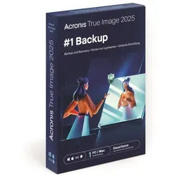 Acronis True Image 2025 Standard | für Windows / MAC | 3 Geräte | Sofortdownload + Produktschlüssel