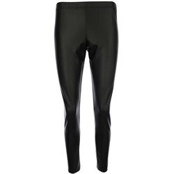 Leggings aus Lederimitat - schwarz - 56