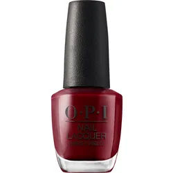 OPI Nagellack Nail Lacquer, schnelltrocknend, glänzend, glattes Finish, wischfest, hohe Deckkraft rot