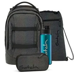 satch Pack 4-tlgs. Schulrucksack Set Hidden Rainbow