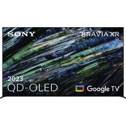 Sony XR-77A95L OLED-Fernseher (195 cm/77 Zoll, 4K Ultra HD, Google TV, Smart-TV, Smart-TV, TRILUMINOS PRO, BRAVIA CORE, mit exklusiven PS5-Features) schwarz