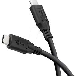 GOOBAY 74203 - USB 10 Gb/s Kabel, 100 W, 4K 60Hz, 3 m