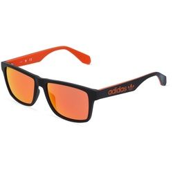 Adidas Originals OR0024 Herren-Sonnenbrille Vollrand Eckig Kunststoff-Gestell, Schwarz