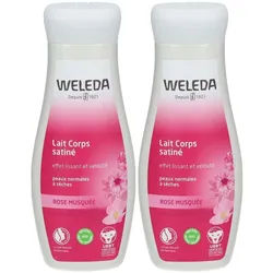 Weleda Satine Körpermilch Wildrose Bio