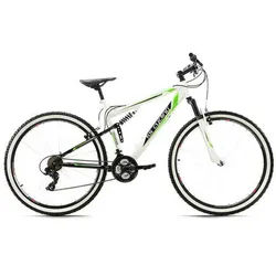KS Cycling Mountainbike , Grün, Weiß , Metall , 180x70 cm , Freizeit & Co, Sport & Fitness, Fahrräder, Mountainbikes