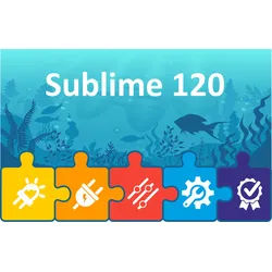 PRO2 LED Beleuchtung für Aquatlantis Sublime 120 Aquarium | Komplett-Set