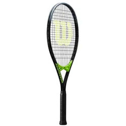 Wilson Tennisschläger Aggressor 112in/280g/Freizeit 2024 schwarz/neongrün - besaitet schwarz