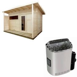 Seniotec Sauna Komplettset Scala Large | Scandia Next | 5 Pers.