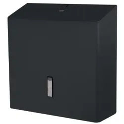 SanTRAL® Plus JRU 1 Toilettenpapierspender Jumborollen, Ø 330 mm, Papierspender ideal für eine hohe Versorgungssicherheit, Farbe: schiefergrau, P SG