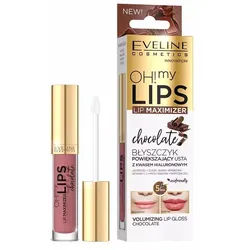 Eveline Cosmetics Oh! My Lips Volumizing Lip Gloss Chocolate 1 St rosa