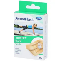 Hartmann Dermaplast® Protect Plus Family Pansements 3 tailles