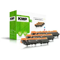 KMP Tonerkartusche AG 1248,303 Toner Brother Rainbow-KIT cy/ma/ye TN-246/TN246 kompl. KMP