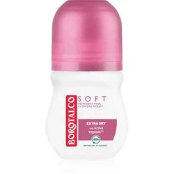 Borotalco Soft Talc & Pink Flower Deo Roll-On ohne Alkohol 50 ml