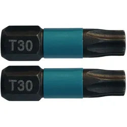 Makita Bit T30 25 mm Schrauben Befestigen 2 Stück Impact Black B-63694