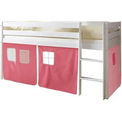 Spielbett Holz Malte ca. 90x200 cm Rosa