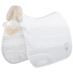 CHRIST Schabracke CHRIST Schabracke Champ mit Fell weiß DR