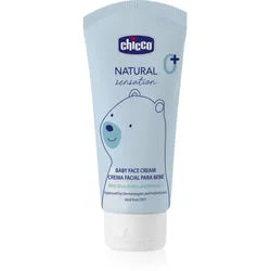 Chicco Natural Sensation Baby Gesichtscreme für Kinder ab der Geburt 0+ 50 ml