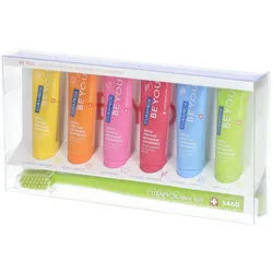 Curaprox® BE YOU mixed Set 6 Zahnpasten inkl. Zahnbürste