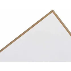 Tischplatte Eiermann Richard Lampert weiß, Designer Prof. Egon Eiermann, 2.8x180x90 cm