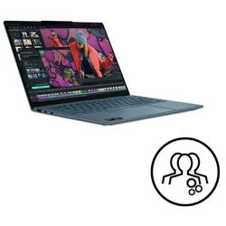 Lenovo Yoga Slim 7 14 R7-32GB-1TB +3 Jahre Premium Care AMD Ryzen AI 7 350 Prozessor 2,00 GHz bis zu 5,00 GHz, Windows 11 Home 64, 1 TB SSD M.2 2242 PCIe 4.0 TLC, 14 Inch, Tidal Teal